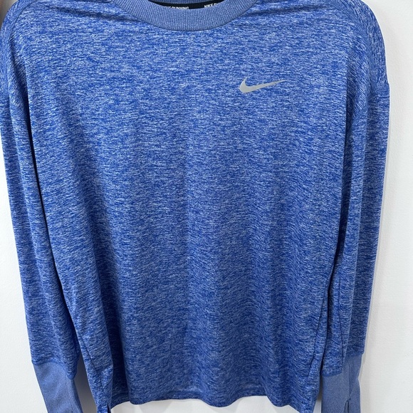 Nike Women’s Blue Long Sleeve Tee - Picture 3 of 7